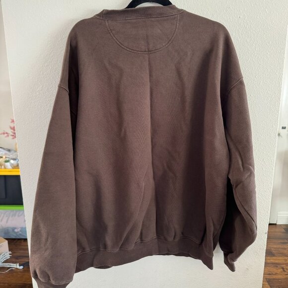 Big Dogs Deal With It Attitude Sweatshirt Brown 2X - Picture 3 of 4